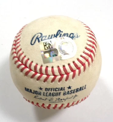 2024 Boston Red Sox at Colorado Rockies Game-Used Baseball Michael Toglia COA - Image 1 of 3