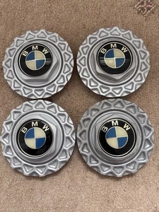 Set of 4 GENUINE BMW E30 14" BBS CENTRE CAPS 151mm BBS - Picture 1 of 5