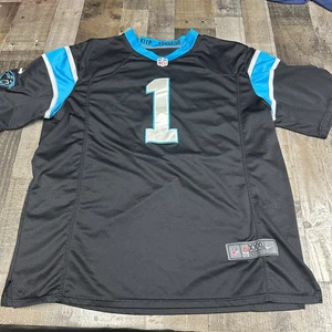 Nike On Field Cam Newton #1 Carolina Panthers NFL Jersey Mens 3XL Keep Pounding - Picture 1 of 9