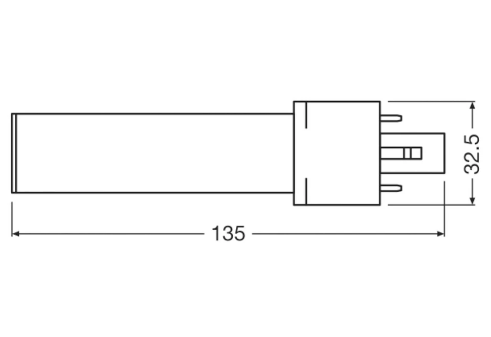 OSRAM OSR DULUX LED S 3,5W G23 400lm - Bild 1 von 1