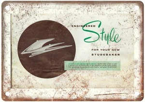 1961 Studebaker Lark Vintage Auto Werbung Retro Look Blechschild AN3781 - Bild 1 von 2