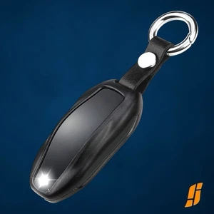 for Tesla Key Fob Cover with Keychain Compatible with Tesla Model 3/S/Y Black - Picture 1 of 5