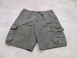 Quiksilver Cargo Shorts Mens 32 Combat Utility Military Army Y2K 00s Quicksilver - Picture 1 of 9