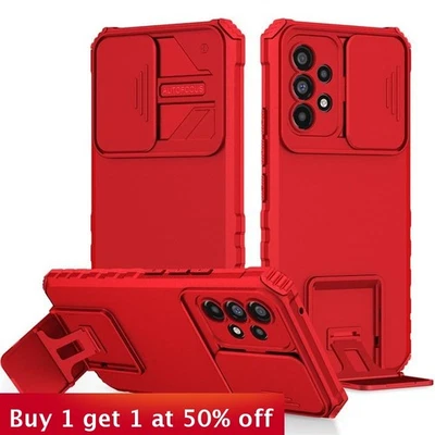 For Samsung S25 Ultra Edge S24 S23 A16 A36 A24 Armor Bracket Protective Cover - Image 1 of 4