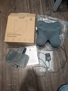 Bob And Brad Shoulder Neck & Back Massager Pillow with Heat Deep Kneading 3D - Picture 1 of 21