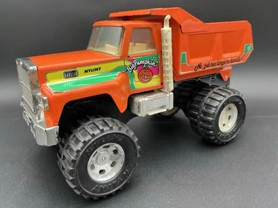 Vintage Nylint Big Pumpkin Dump Truck Model #846 Metal Toy Construction RARE - Image 1 of 4