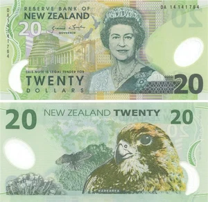 New Zealand - 20 New Zealand Dollar - P-187b - 1999 dated Foreign Paper Money - - Picture 1 of 1