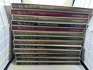 Set of 14 Time-Life Library of Art "The World Of..." HC Books with Slipcases - Imagen 1 de 10