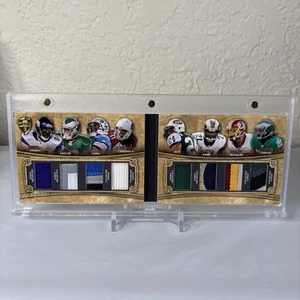 2010 Topps Supreme 1/1 Game Used Booklet Moss, Johnson, Fitzgerald, Revis, Etc - Picture 1 of 2