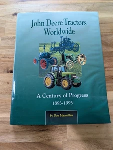 John Deere Tractors Worldwide A Century of Progress 1893-1993 Hardback Book - Picture 1 of 12