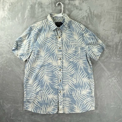 Pendleton Shirt men's Large Button Up Floral AOP Print Hawaiian Blue Casual - Image 1 of 4