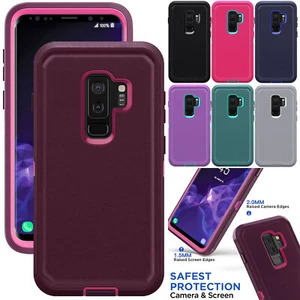 Custodia protettiva telefono gomma antiurto per Samsung Galaxy S9 / S9 Plus - Foto 1 di 55