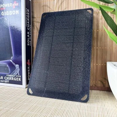 POWERplus Gibbon 5W Solar Panel Charger with USB Output - for Camping & Hiking - Image 1 of 4