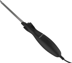 Classic Cuisine Electric Carving Knife for Meat Slicing with 8" Serrated Blade - Picture 1 of 6