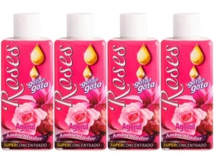 4 X 125 ml AGERUL ROSES SUPERCONCENTRATED FRESHENER :KITCHENS,BATHROOMS, .. - Bild 1 von 1