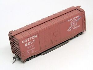 HO Accurail COTTON BELT Double-Door Track-Cleaning Boxcar MWKD5