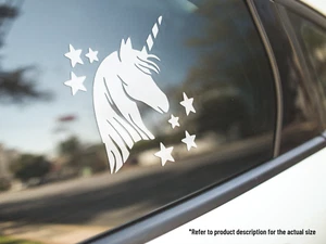 Unicorn Stars Cute Vinyl Car Truck Decal Window Laptop Sticker Vehicle Décor - Picture 1 of 5