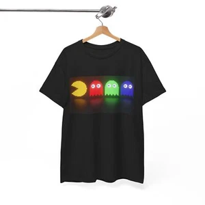  Game Tshirt Retro Arcade Gaming Console Unisex Heavy Cotton Tee - Picture 1 of 4