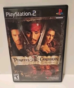 Playstation 2 Pirates Of The Caribbean The Legend Of Jack Sparrow Video Game - Picture 1 of 6
