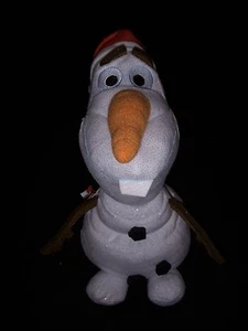 "NUEVO CON ETIQUETAS Disney Frozen Olaf Peluche Juguete The Beanie Buddies Colección Ty 10" - Imagen 1 de 3
