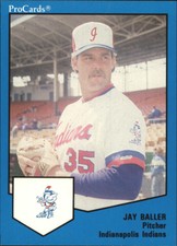1989 Indianapolis Indians ProCards #1231 Jay Baller
