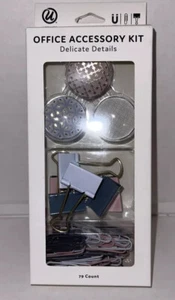 Kit accessori ufficio 79 pezzi U Brands - fermacarte, clip raccoglitore e magneti - Foto 1 di 6