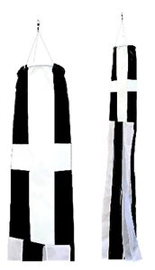 Base de viento de nailon Cornwall Flag de 5' - Imagen 1 de 5