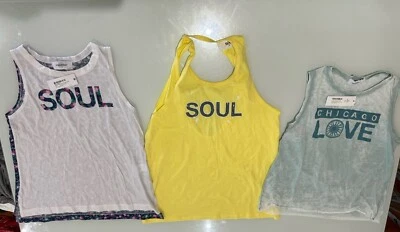 Soul Cycle Soul Workout Women Tank T Shirt Sleeveless Lot Of 3 All New Foto 1 de 4