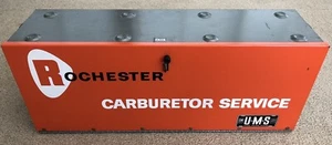 VTG ROCHESTER CARBURETOR SERVICE PARTS CHEVROLET CABINET CASE GM UMS FREE S&H - Picture 1 of 16