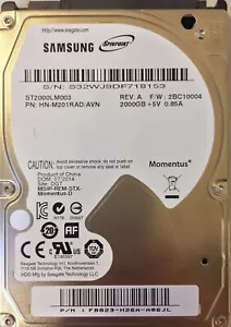 NEW Samsung Seagate Momentus ST2000LM003 2TB 2.5" SATA Notebook Hard Drive 32MB - Picture 1 of 1