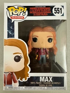 Max (with Skateboard) 551 ~ Stranger Things ~ Funko Pop Vinyl + FREE PROTECTOR - Picture 1 of 6