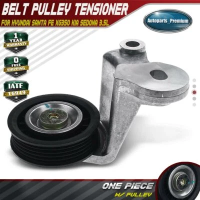 Belt Tensioner Pulley for Hyundai Santa Fe XG350 Kia Sedona 3.0L 3.5L 5721239000 - Image 1 of 4
