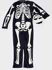 H & M Kids Boys Children Halloween Skull Skeleton Bone Costume Hat Jersey 1-14Y
