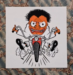Original Vintage Dean JEFFRIES Iron-On decal Chopper Motorcycle Monster 1960's - Picture 1 of 5