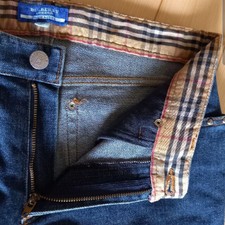 Women size M Burberry Blue Label Jeans Nova Blue Vintage JPN Original Limited