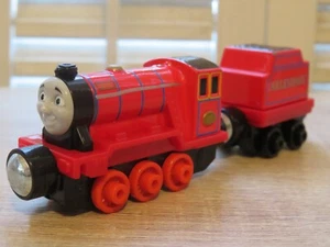 Thomas & Friends Take-n-Play Along MIKE & TENDER Diecast Metal Train Engine 2014 - Picture 1 of 11