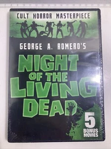 Night Of The Living Dead PLUS 5 Bonus Movies (DVD) SEE LIST BELOW NEW - Picture 1 of 2