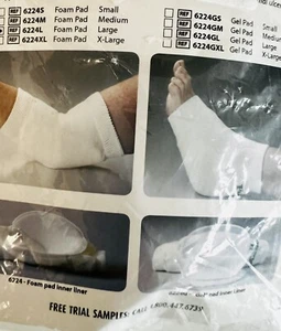 New - Unopened Package- Heel And Elbow Protectors - Picture 1 of 3