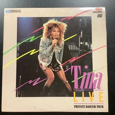 "Tina Turner Live: Private Dancer Tour" Laserdisc LD - Music - Image 1 of 3