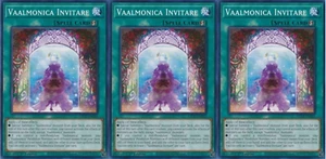 Vaalmonica Invitare x3 LEDE-EN065 Yu-Gi-Oh! TCG Common Playset - Picture 1 of 1