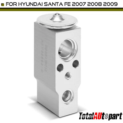 Nueva válvula de expansión de aire acondicionado para Hyundai Santa Fe 2007 2008 2009 sin doble aire acondicionado Foto 1 de 4