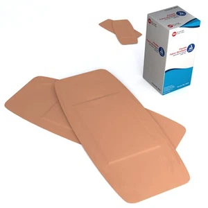 100 vendajes grandes de 2"" x 4,5"" primeros auxilios kits de supervivencia de emergencia camping EMT - Imagen 1 de 1