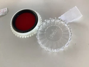 TIFFEN 49mm RED 1 (25) LENS FILTER IN CASE - MADE IN USA - - Picture 1 of 1