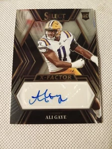 2023 ALI GAYE PANINI SELECT AUTOGRAPHED AUTO ROOKIE CARD RC #XS-AGA LSU TITANS - Bild 1 von 2