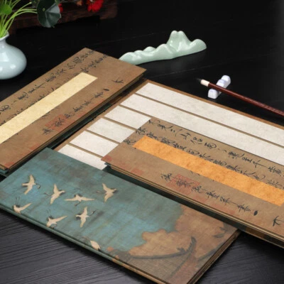 Libro de bocetos Xuan folleto de papel caligrafía libro de escritura en blanco pincel pintura Foto 1 de 4