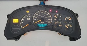 1999-2002 CHEVROLET SILVERADO USED INSTRUMENT CLUSTER P#15758075 - Picture 1 of 6