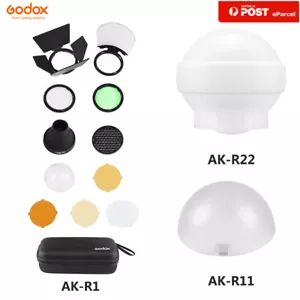 Godox AK-R1 AK-R11 AK-R22 Diffuser for Round Head Flash V1 AD100Pro AD200Pro - Picture 1 of 16