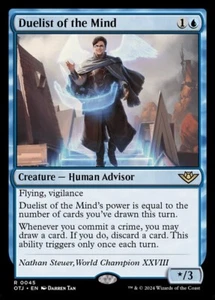 Duelist of the Mind (FOIL) - Thunder Junction (OTJ) - (Near Mint NM) - Picture 1 of 1