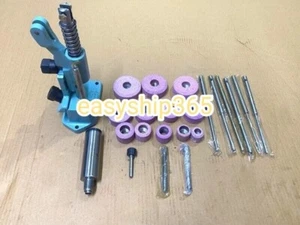 SIOUX Valve Seat Grinding Stones 12ps With Stone Dresser & 6pcs Pilots + Holder - Picture 1 of 10