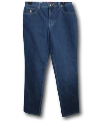 GLORIA VANDERBILT (6 Average) Amanda Stretch Jeans Tapered Legs Blue NWT $24.99 - Image 1 of 4